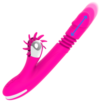 DIVERSIA - BUNNY HAUT & BAS 24 CM-DIVERSIA-sextoys-lingerie-bdsm-hygiène-sexshop