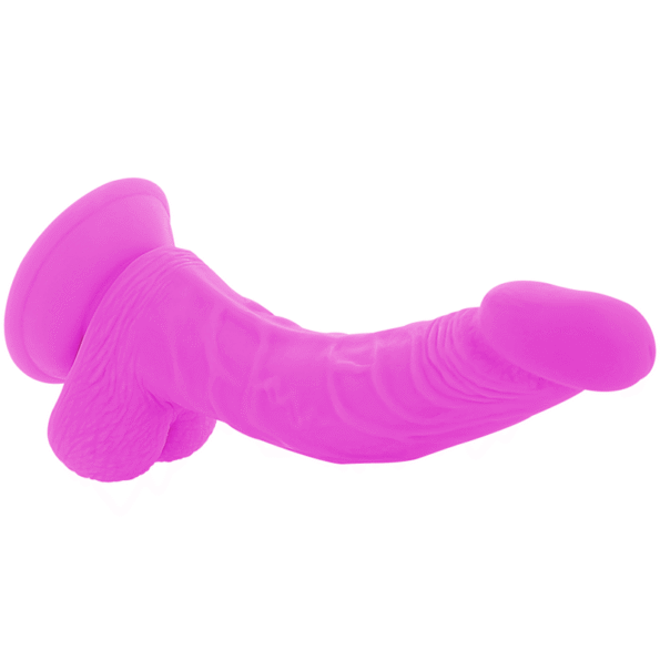 DIVERSIA - DILDO VIBRANT FLEXIBLE VIOLET 21.5 CM -O- 4.5 CM-DIVERSIA-sextoys-lingerie-bdsm-hygiène-sexshop