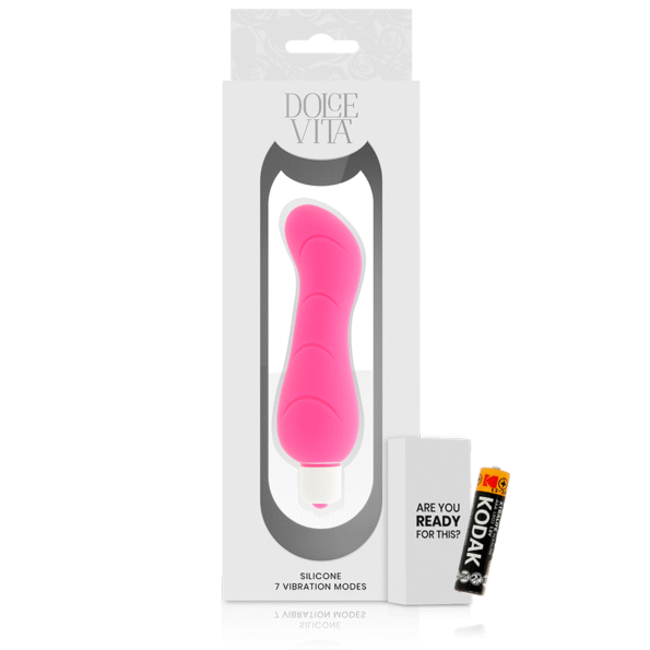 DOLCE VITA - G-SPOT PINK SILICONE-DOLCE VITA-sextoys-lingerie-bdsm-hygiène-sexshop