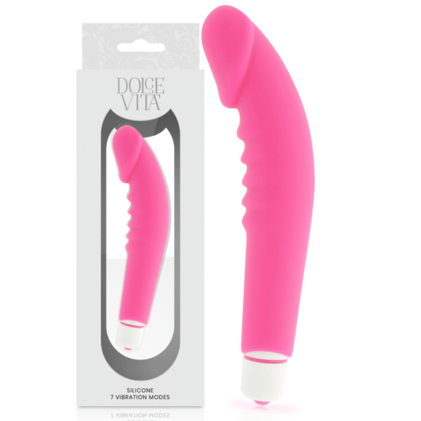 DOLCE VITA - REALISTIC PLEASURE PINK  SILICONE-DOLCE VITA-sextoys-lingerie-bdsm-hygiène-sexshop