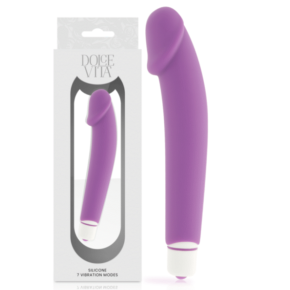 DOLCE VITA - REALISTIC PURPLE SILICONE-DOLCE VITA-sextoys-lingerie-bdsm-hygiène-sexshop