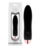 DOLCE VITA - VIBRATEUR RECHARGEABLE QUATRE NOIR 7 VITESSES-DOLCE VITA-sextoys-lingerie-bdsm-hygiène-sexshop