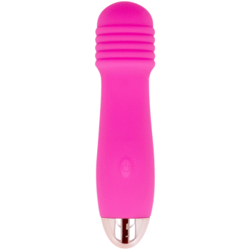 DOLCE VITA - VIBRATEUR RECHARGEABLE TROIS ROSE 7 VITESSES-DOLCE VITA-sextoys-lingerie-bdsm-hygiène-sexshop