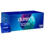 DUREX - BASE NATUREL SLIM FIT 144 UNITÉS-DUREX CONDOMS-sextoys-lingerie-bdsm-hygiène-sexshop