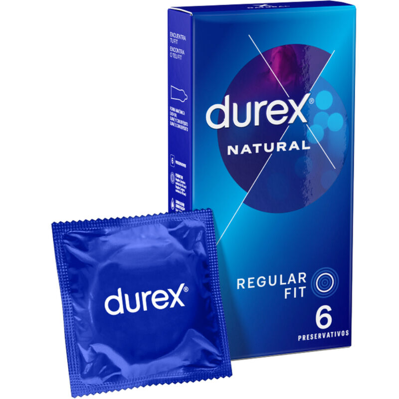 DUREX - CLASSIQUE NATUREL 6 UNITÉS DUREX - CLASSIQUE NATUREL 6 UNITÉS-DUREX CONDOMS-sextoys-lingerie-bdsm-hygiène-sexshop