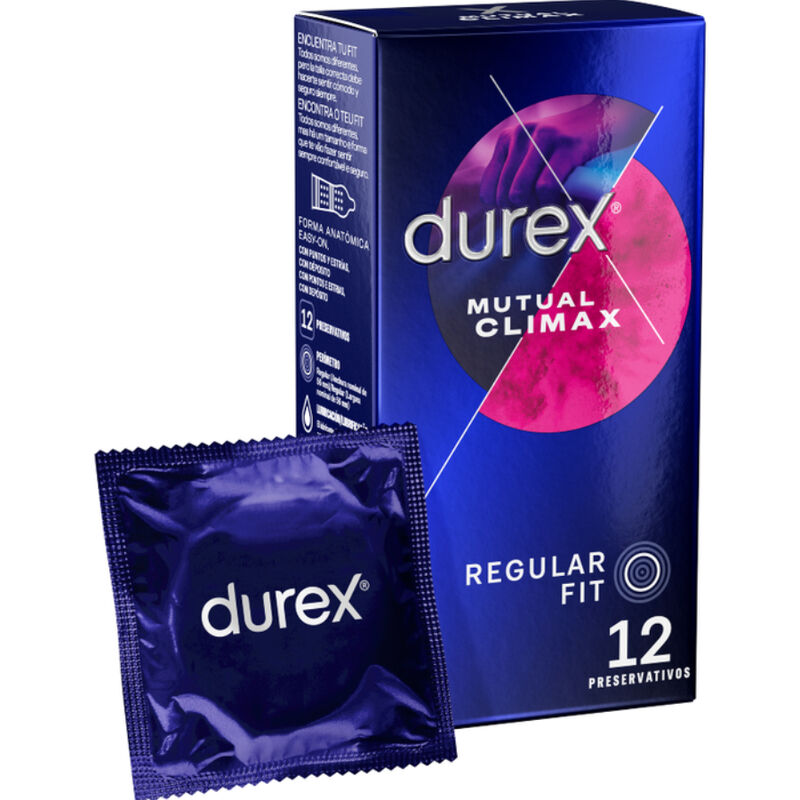 DUREX - CLIMAX MUTUO 12 UNITÉS DUREX - CLIMAX MUTUO 12 UNITÉS-DUREX CONDOMS-sextoys-lingerie-bdsm-hygiène-sexshop