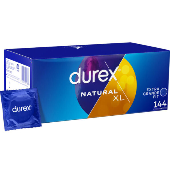 DUREX - EXTRA GRAND XL 144 UNITÉS-DUREX CONDOMS-sextoys-lingerie-bdsm-hygiène-sexshop