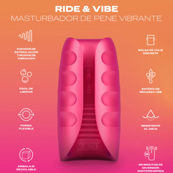 DUREX - MASTURBATEUR VIBRATEUR TOY RIDE & VIBE-DUREX TOYS-sextoys-lingerie-bdsm-hygiène-sexshop