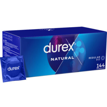 DUREX - NATUREL 144 UNITÉS-DUREX CONDOMS-sextoys-lingerie-bdsm-hygiène-sexshop