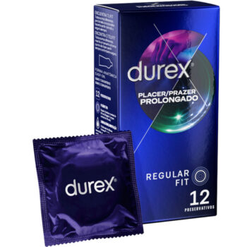 DUREX - PLAISIR PROLONGÉ RETARDÉ 12 UNITÉS-DUREX CONDOMS-sextoys-lingerie-bdsm-hygiène-sexshop