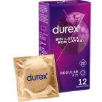DUREX – PRÉSERVATIFS SANS LATEX 12 UNITÉS