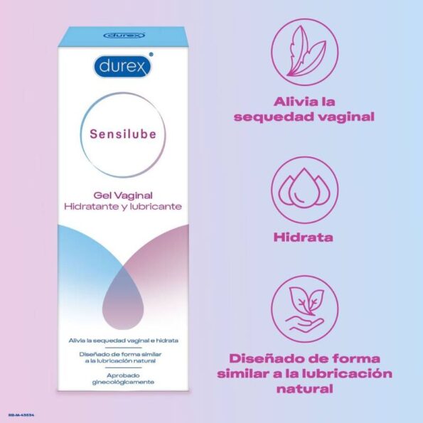 DUREX - SENSILUBE GEL LUBRIFIANT HYDRATANT 40 ML-DUREX LUBES-sextoys-lingerie-bdsm-hygiène-sexshop