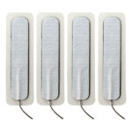ELECTRASTIM - 4 X TAMPONS AUTO-ADHÉSIFS LONGS 1.5 CM X 7.5 CM-ELECTRASTIM-sextoys-lingerie-bdsm-hygiène-sexshop