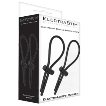 ELECTRASTIM - CAOUTCHOUC ADJ. BOUCLES DE BITE ET SCROTALES-ELECTRASTIM-sextoys-lingerie-bdsm-hygiène-sexshop