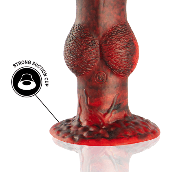EPIC - PROMETHEUS GODE TITAN EN FLAMMES TÉLÉCOMMANDE RECHARGEABLE-EPIC-sextoys-lingerie-bdsm-hygiène-sexshop