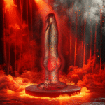EPIC – PROMETHEUS GODE TITAN EN FLAMMES TÉLÉCOMMANDE RECHARGEABLE