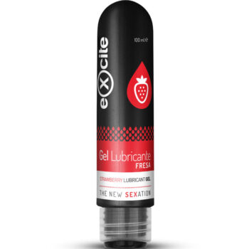 EXCITE - LUBRIFIANT FRESA 100 ML-EXCITE-sextoys-lingerie-bdsm-hygiène-sexshop