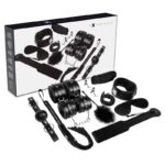 EXPERIENCE - KIT FÉTICHE BDSM SÉRIE NOIRE-EXPERIENCE-sextoys-lingerie-bdsm-hygiène-sexshop