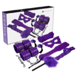 EXPERIENCE - KIT FÉTICHE BDSM SÉRIE VIOLET-EXPERIENCE-sextoys-lingerie-bdsm-hygiène-sexshop