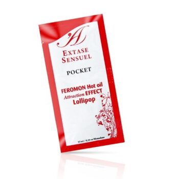 EXTASE SENSUAL - HUILE DE MASSAGE AUX PHÉROMONES EFFET CHALEUR SUCETTE 10 ML-EXTASE SENSUAL-sextoys-lingerie-bdsm-hygiène-sexshop