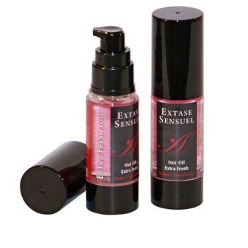 EXTASE SENSUAL - HUILE DE MASSAGE EFFET FRAISE EXTRA FRAÎCHE 30 ML-EXTASE SENSUAL-sextoys-lingerie-bdsm-hygiène-sexshop