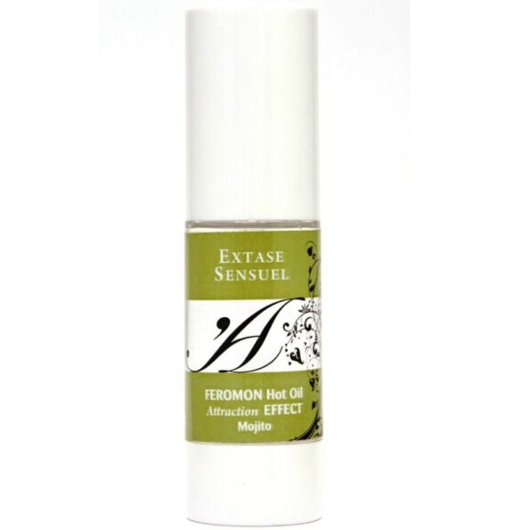 EXTASE SENSUAL - HUILE DE MASSAGE EFFET THERMIQUE AUX PHÉROMONES DE MOJITO 30 ML-EXTASE SENSUAL-sextoys-lingerie-bdsm-hygiène-sexshop