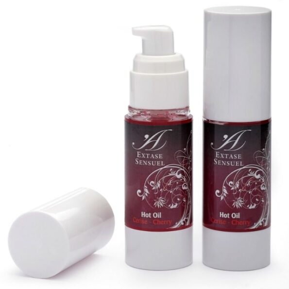 EXTASE SENSUAL - HUILE STIMULANTE CHALEUR DE CERISE 30 ML-EXTASE SENSUAL-sextoys-lingerie-bdsm-hygiène-sexshop