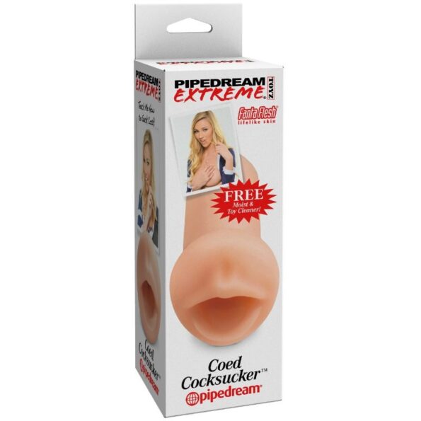 EXTREME TOYZ - MASTURBATEUR MLE BOUCHE ÉTUDEUSE COCKSUCKER-EXTREME TOYZ-sextoys-lingerie-bdsm-hygiène-sexshop