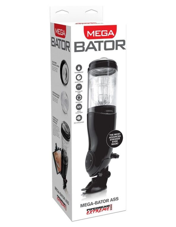 EXTREME TOYZ - MASTURBATEUR MLE USB PDX MEGA BATOR ANO NOIR-EXTREME TOYZ-sextoys-lingerie-bdsm-hygiène-sexshop