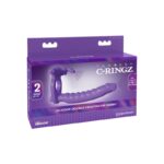 FANTASY C-RINGZ – SILICONE DOUBLE VIBRATOR RABBIT