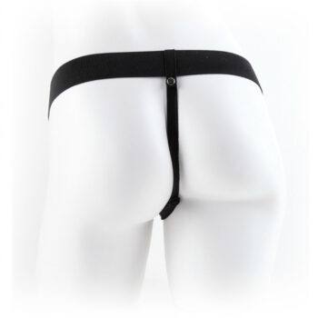 FETISH FANTASY SERIES - 11 STRAP-ON CREUX VIBRANT AVEC BILLES 27.9CM CHAIR-FETISH FANTASY SERIES-sextoys-lingerie-bdsm-hygiène-sexshop