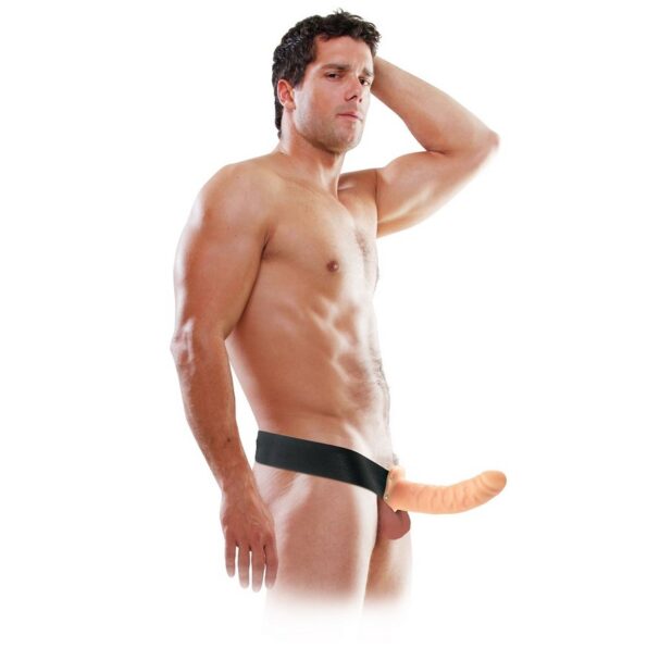 FETISH FANTASY SERIES - 19 CM CREUSE SANGLE-ON NATUREL-FETISH FANTASY SERIES-sextoys-lingerie-bdsm-hygiène-sexshop