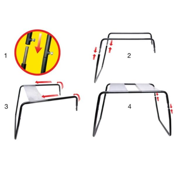 FETISH FANTASY SERIES L'INCROYABLE TABOURET SEXE-PIPEDREAMS-sextoys-lingerie-bdsm-hygiène-sexshop