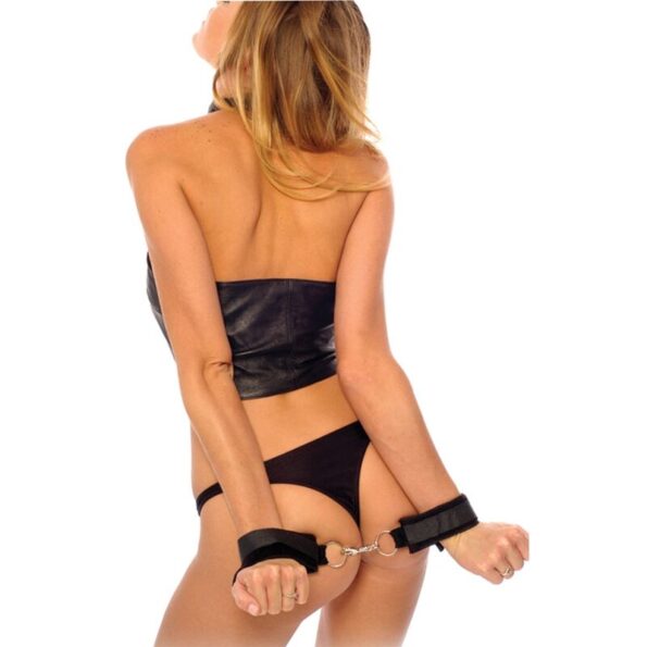 FETISH FANTASY SERIES - MENOTTES POUR DÉBUTANTS NOIRES-FETISH FANTASY SERIES-sextoys-lingerie-bdsm-hygiène-sexshop