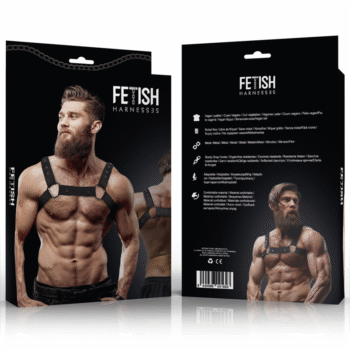 FETISH SUBMISSIVE ATTITUDE - HARNAIS DE SPORT RÉGLABLE EN NÉOPRÈNE POUR HOMMES-FETISH SUBMISSIVE ATTITUDE-sextoys-lingerie-bdsm-hygiène-sexshop