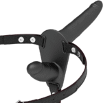 FETISH SUBMISSIVE HARNESS - DOUBLE PÉNÉTRATION NOIR-FETISH SUBMISSIVE HARNESS-sextoys-lingerie-bdsm-hygiène-sexshop