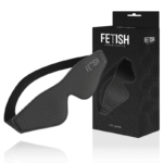 FETISH SUBMISSIVE – MASQUE EN CUIR VÉGAN AVEC DOUBLURE EN NOPRÈNE