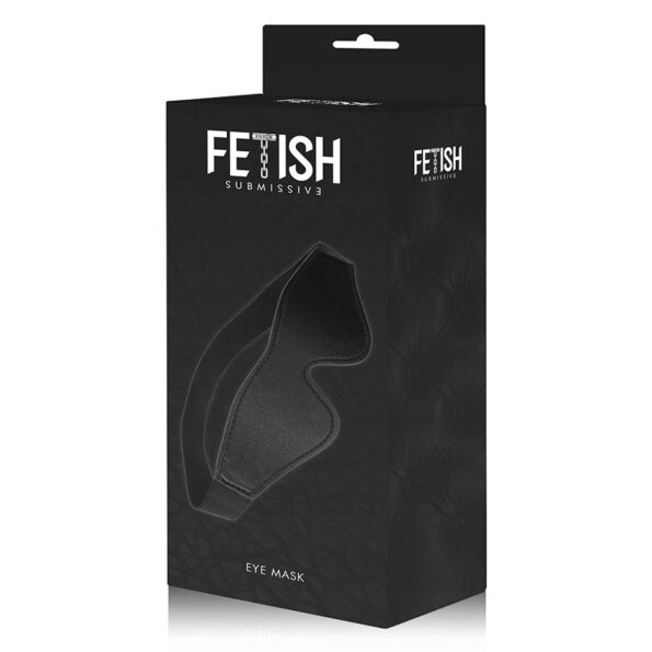 FETISH SUBMISSIVE - MASQUE EN CUIR VÉGAN AVEC DOUBLURE EN NOPRÈNE-FETISH SUBMISSIVE BONDAGE-sextoys-lingerie-bdsm-hygiène-sexshop