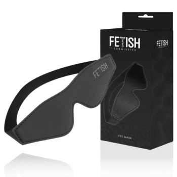 FETISH SUBMISSIVE - MASQUE EN CUIR VÉGAN AVEC DOUBLURE EN NOPRÈNE-FETISH SUBMISSIVE BONDAGE-sextoys-lingerie-bdsm-hygiène-sexshop
