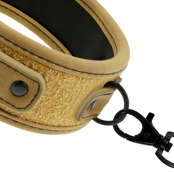 FETISH SUBMISSIVE ORIGIN - COLLIER CHAÎNE DOUBLÉE DE NÉOPRÈNE-FETISH SUBMISSIVE ORIGIN-sextoys-lingerie-bdsm-hygiène-sexshop