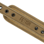 FETISH SUBMISSIVE ORIGIN – COLLIER CHAÎNE DOUBLÉE DE NÉOPRÈNE