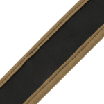 FETISH SUBMISSIVE ORIGIN – COLLIER CHAÎNE DOUBLÉE DE NÉOPRÈNE