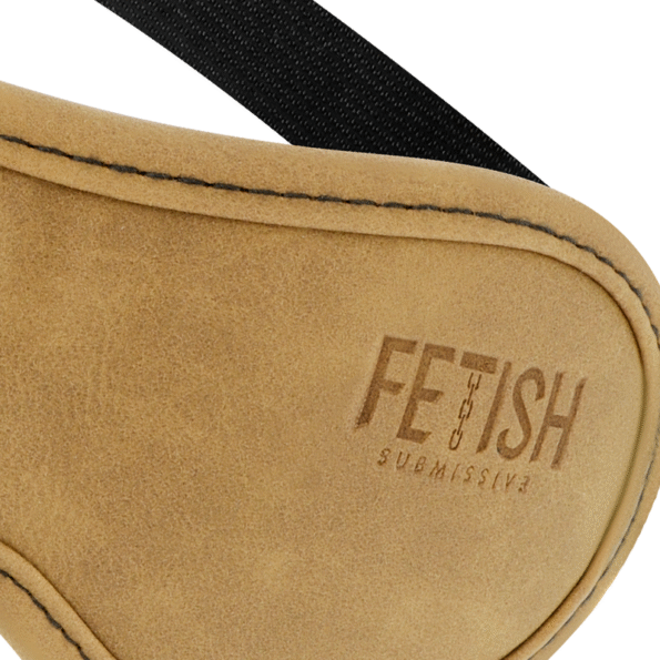FETISH SUBMISSIVE ORIGIN - MASQUE EN CUIR VEGAN AVEC DOUBLURE EN NÉOPRÈNE-FETISH SUBMISSIVE ORIGIN-sextoys-lingerie-bdsm-hygiène-sexshop