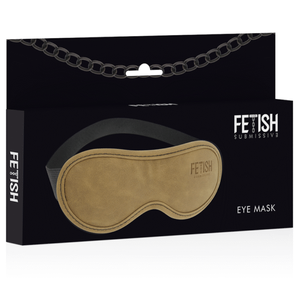 FETISH SUBMISSIVE ORIGIN - MASQUE EN CUIR VEGAN AVEC DOUBLURE EN NÉOPRÈNE-FETISH SUBMISSIVE ORIGIN-sextoys-lingerie-bdsm-hygiène-sexshop