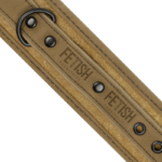 FETISH SUBMISSIVE ORIGIN – MENOTTES EN CUIR VEGAN AVEC DOUBLURE EN NÉOPRÈNE