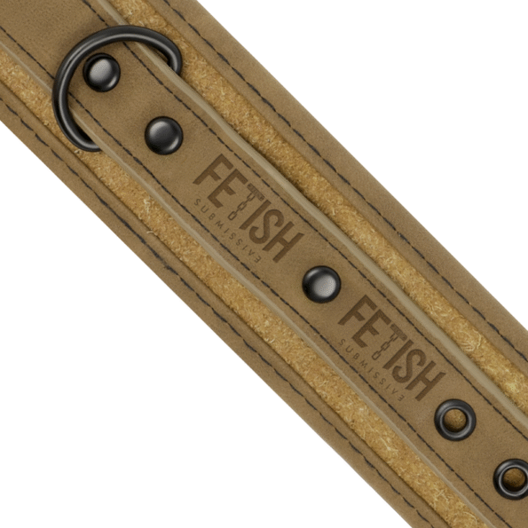 FETISH SUBMISSIVE ORIGIN - MENOTTES EN CUIR VEGAN AVEC DOUBLURE EN NÉOPRÈNE-FETISH SUBMISSIVE ORIGIN-sextoys-lingerie-bdsm-hygiène-sexshop