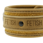 FETISH SUBMISSIVE ORIGIN – MENOTTES EN CUIR VEGAN AVEC DOUBLURE EN NÉOPRÈNE