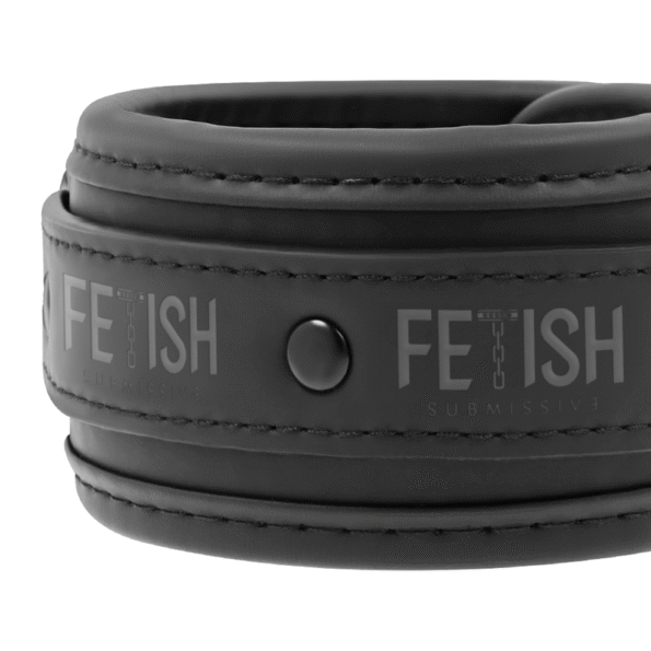 FETISH SUBMISSIVE - POSITION MAÎTRE AVEC 4 MENOTTES DOUBLÉES DE NOPRÈNE-FETISH SUBMISSIVE BONDAGE-sextoys-lingerie-bdsm-hygiène-sexshop
