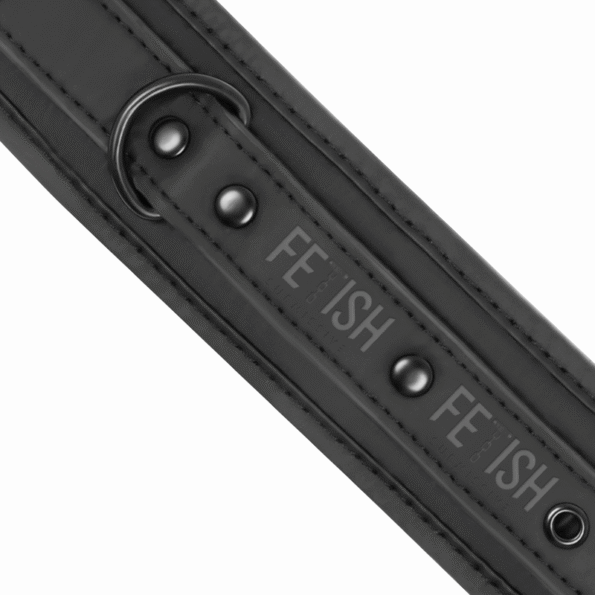 FETISH SUBMISSIVE - POSITION MAÎTRE AVEC 4 MENOTTES DOUBLÉES DE NOPRÈNE-FETISH SUBMISSIVE BONDAGE-sextoys-lingerie-bdsm-hygiène-sexshop
