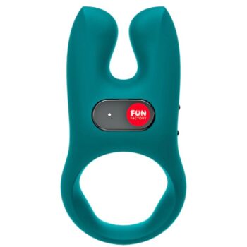 FUN FACTORY - ANNEAU PÉNIEN VIBRANT NOS BLEU MER PROFONDE-FUN FACTORY-sextoys-lingerie-bdsm-hygiène-sexshop